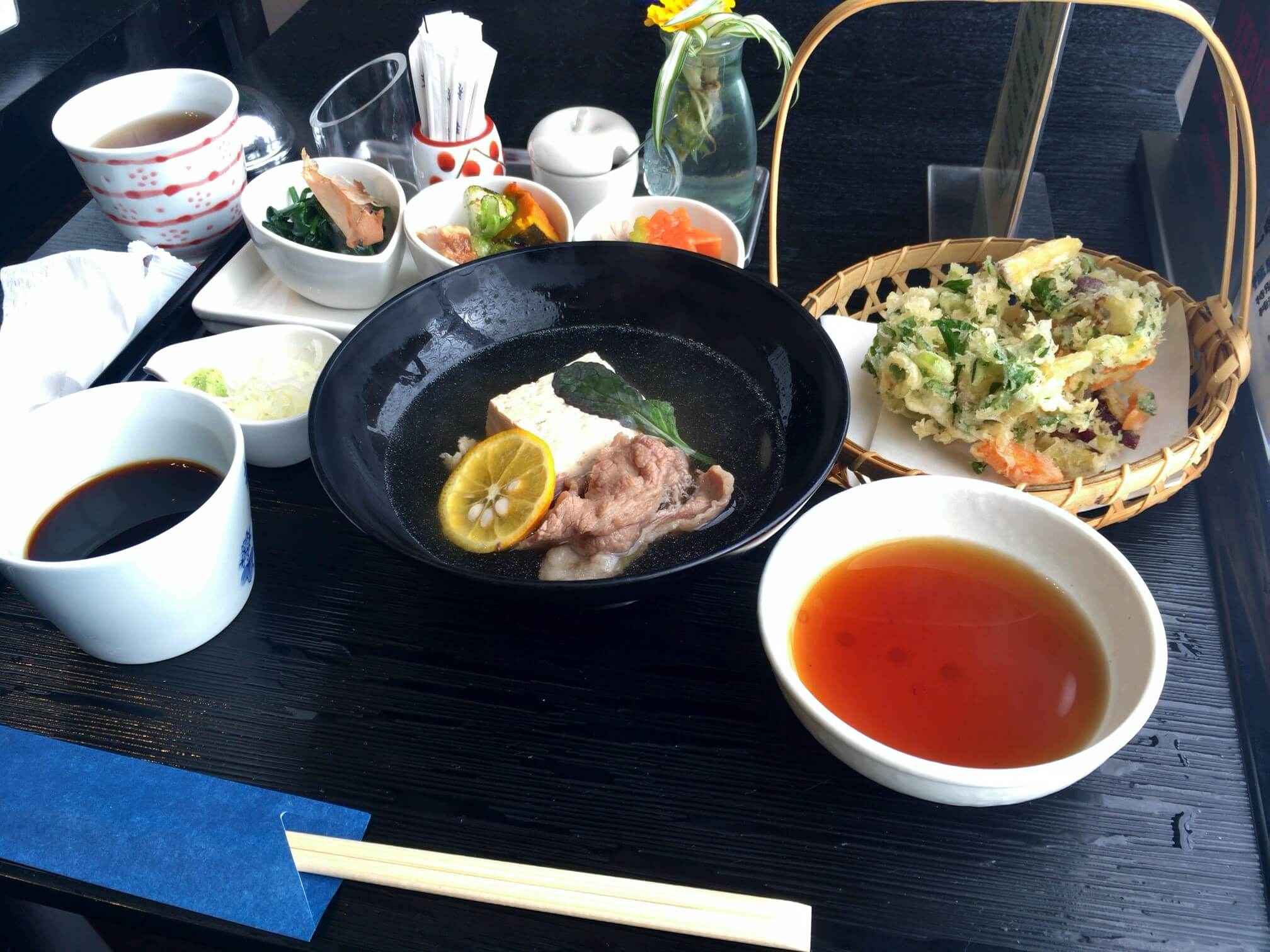 自然派レストラン蕎麦旬で竹膳を食べてきたよ！